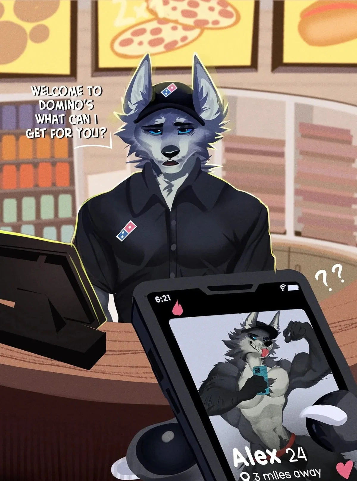domino's Tinder