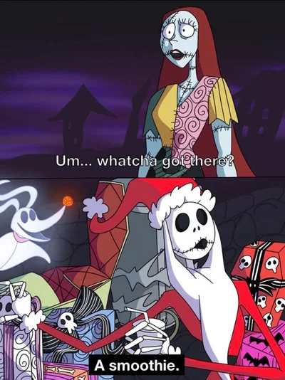 The nightmare before Christmas reacts