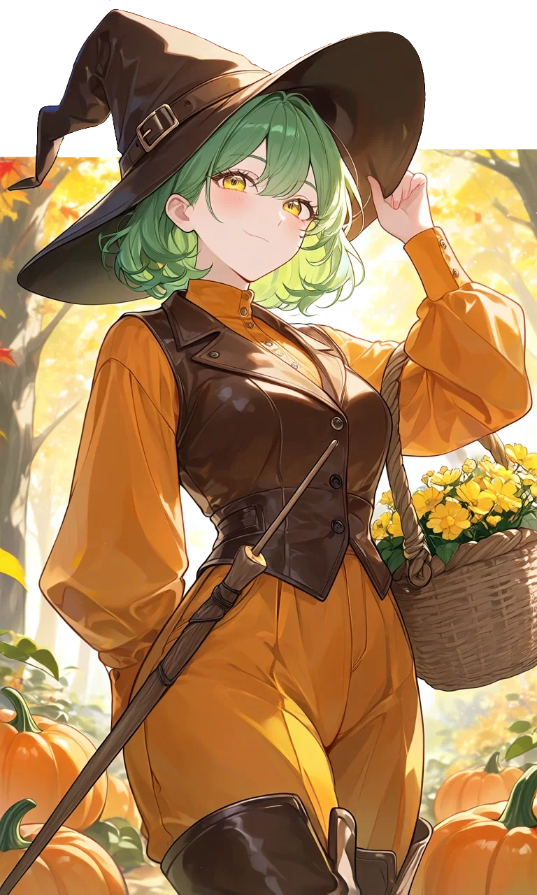 Hide and Seek with the little pumpkin witch | Fen