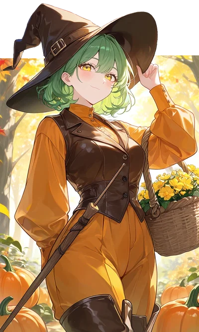 Hide and Seek with the little pumpkin witch | Fen