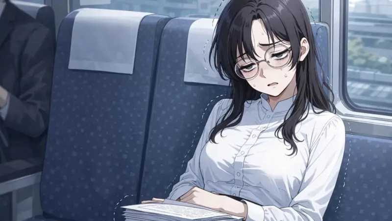 The Overworked Nerdy Office Lady