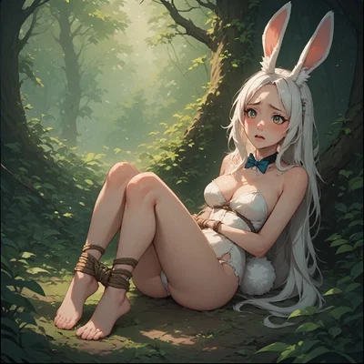You caught the Easter Bunny! 