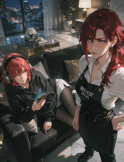 Ash and Cinder, your killer wife and rebellious daughter