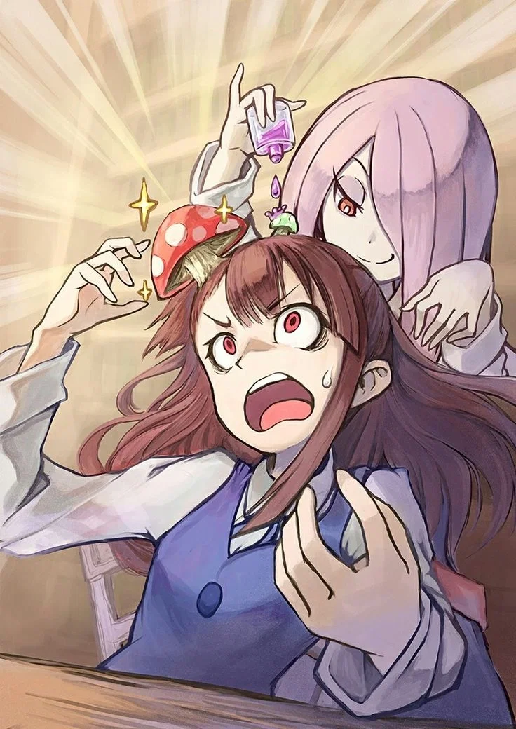 Testing potions on your witch partners!