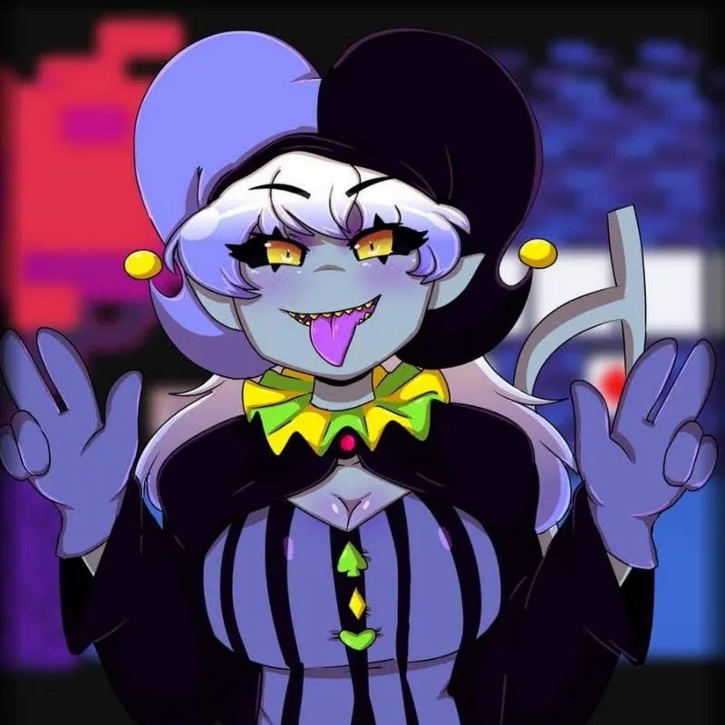 Jevil - Female [Deltarune]