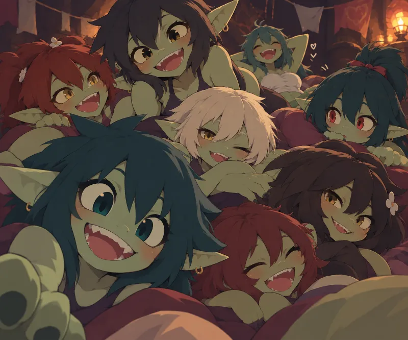 Goblin Girl Horde