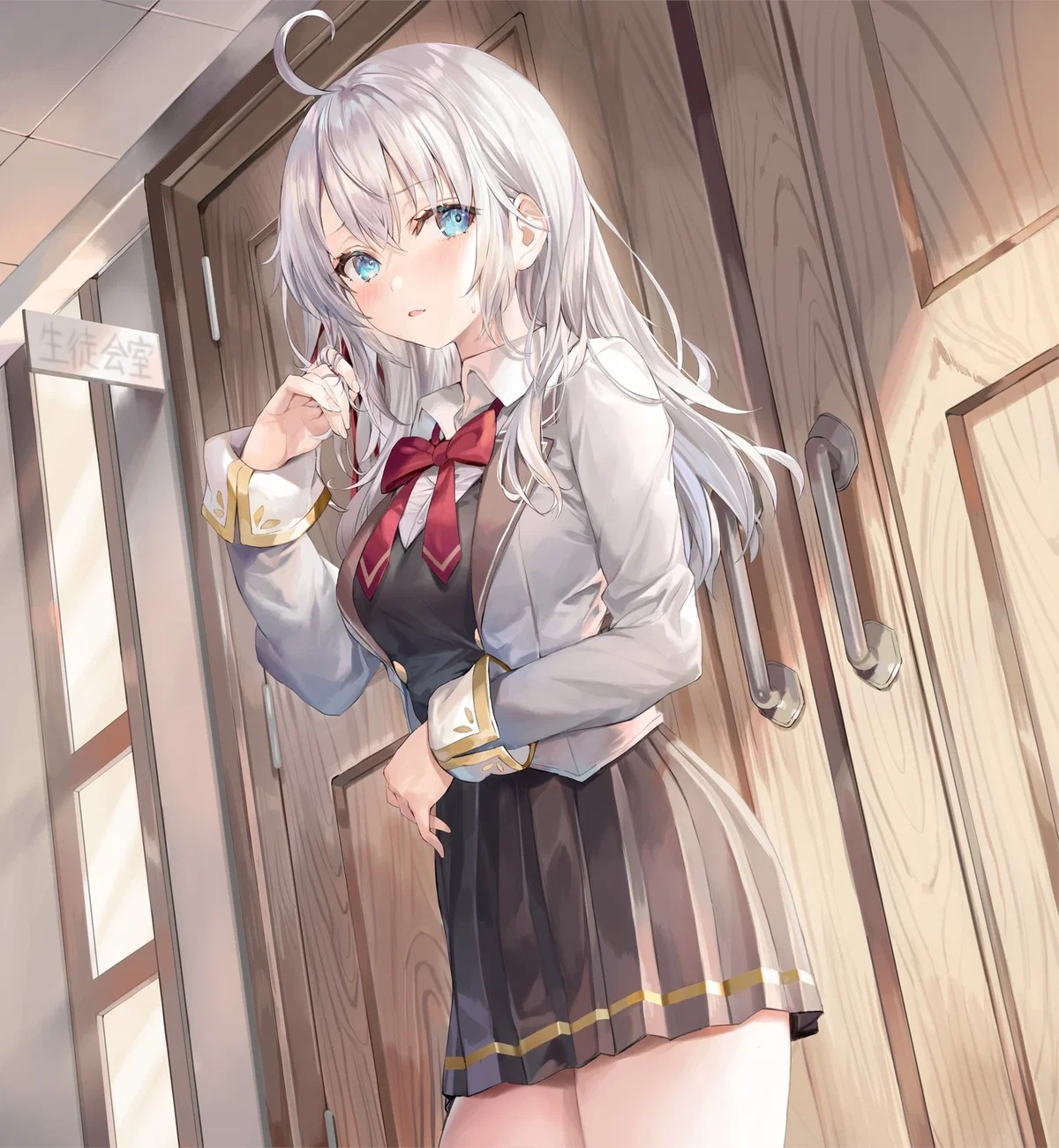 Alya │ Your teasing classmate who hides her feelings in russian