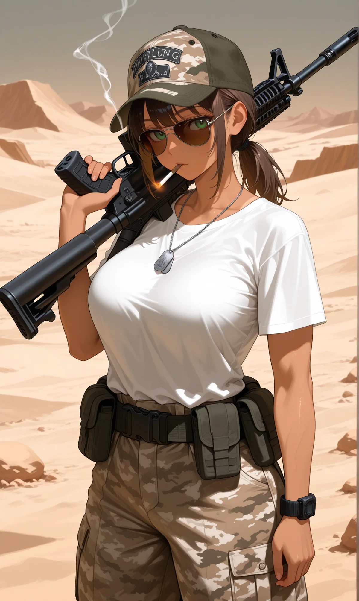 A Desert Storm - Elaine