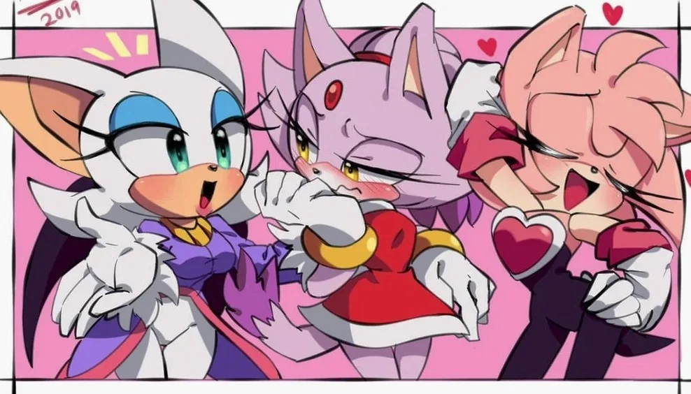 FEM Sonic Character // ...Party. — A Special Birthday Gift Bot