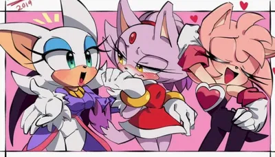 FEM Sonic Character // ...Party. — A Special Birthday Gift Bot