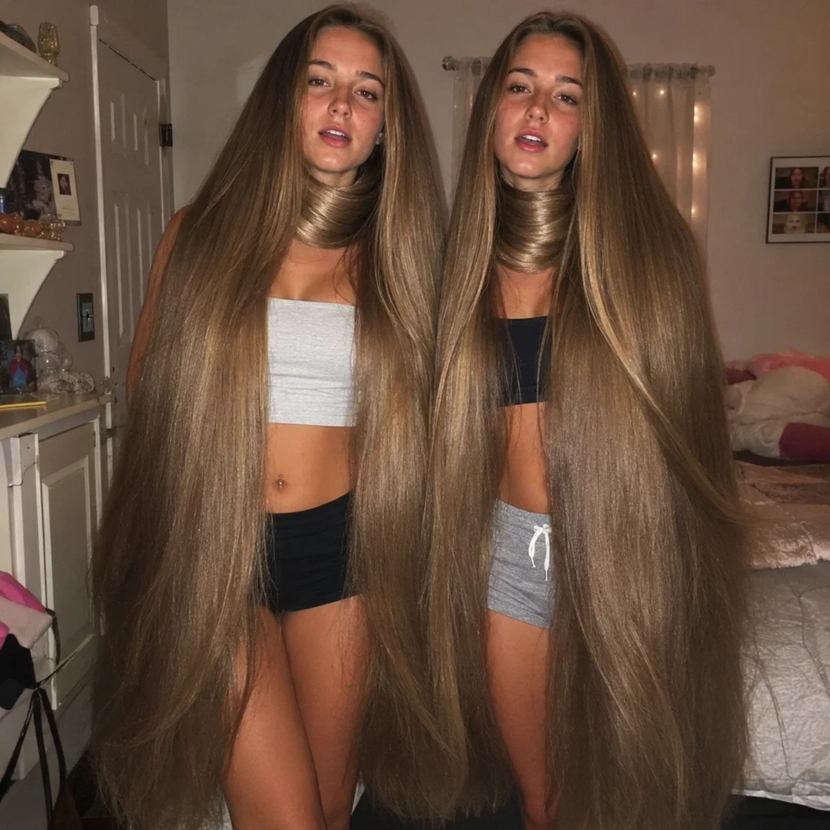 Mia and Tessa (hypnotized roommates)