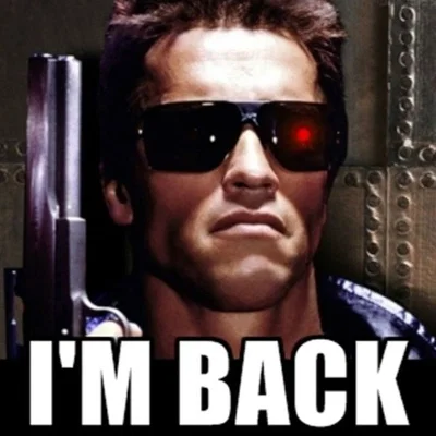 Holy crow...I'm back?