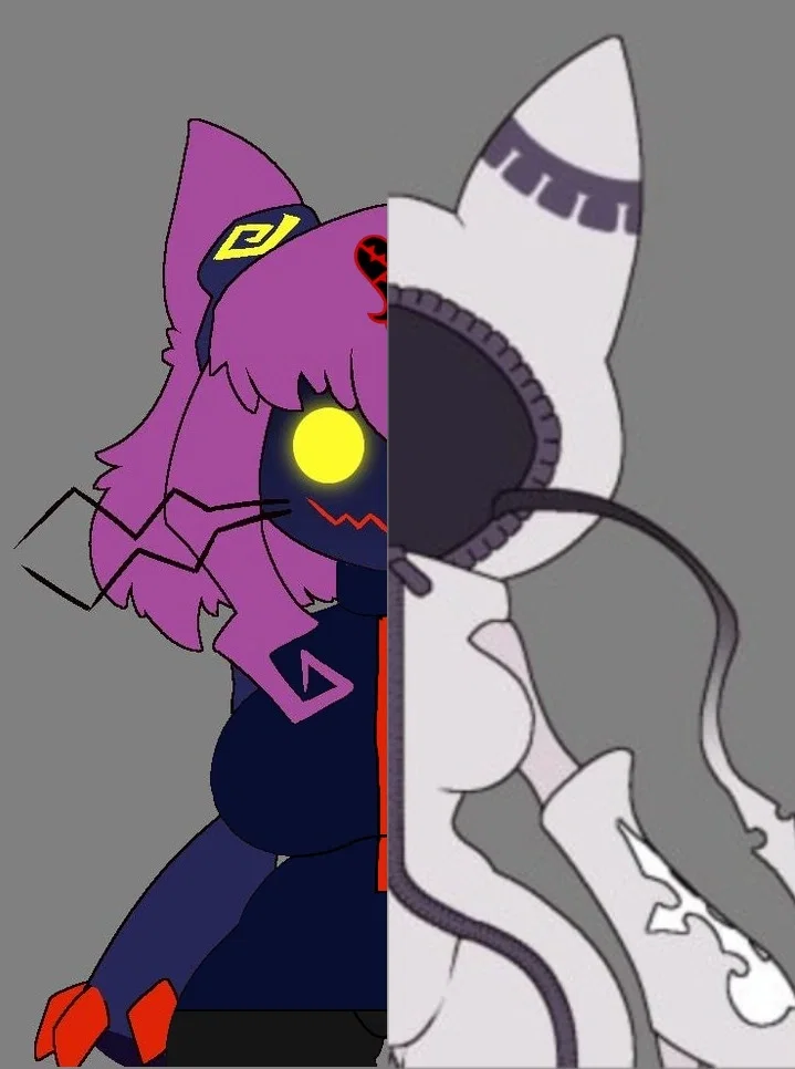 The duality of Kit, The Fighter, and Electric Feline.