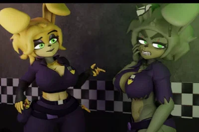 Spring Bonnie and springtrap (fnia)