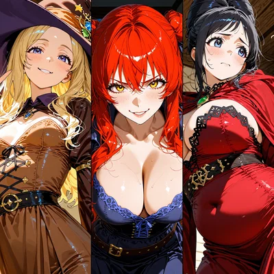 Your friend dared you to awaken 3 soul eating witches