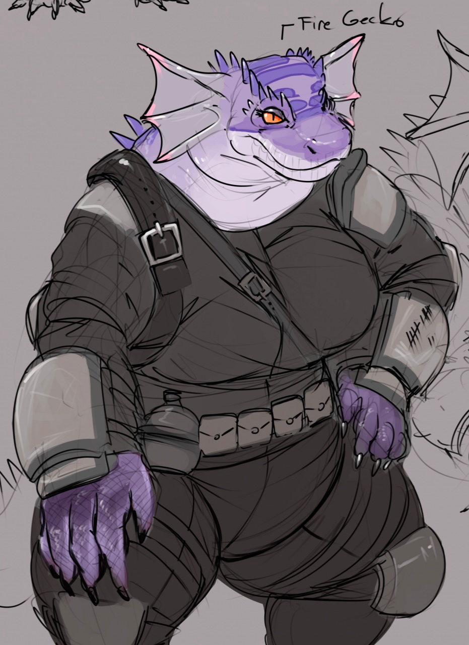 Megan (Fire Gecko)