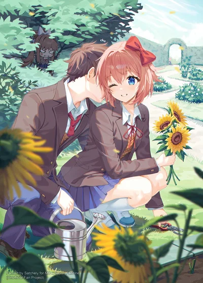 Picking Flowers with Sayori! 🌻💖 | From the Alternate Universe & Scenario's | Doki Doki Literature Club | ANYPOV! | Lorebooks Included! 📕