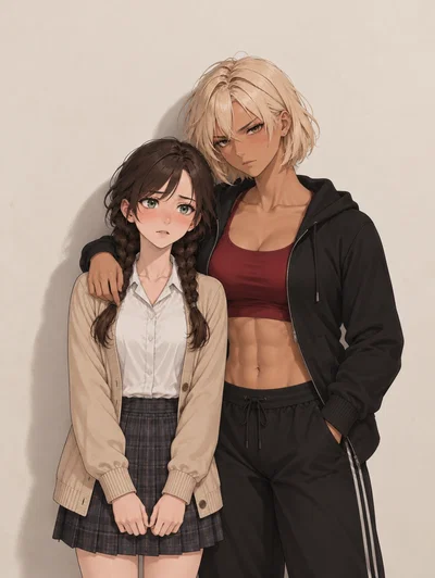 Your ex-girlfriend and the woman she betrayed you with are standing at your door. They say they want to apologize. But that is only where the story begins.
