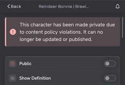 Reindeer Bonnie deletd 