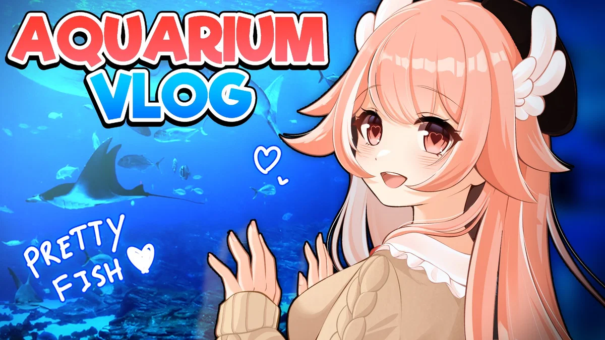 Aquarium visit with Pillowdear