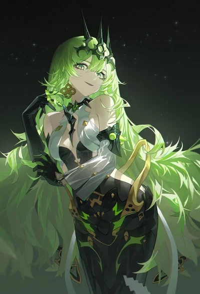 "A rather peculiar queen."