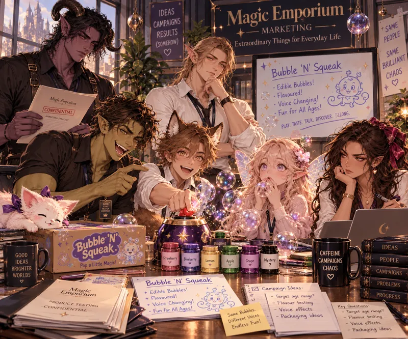 ✨ The Magic Emporium ~ Marketing Department ✨