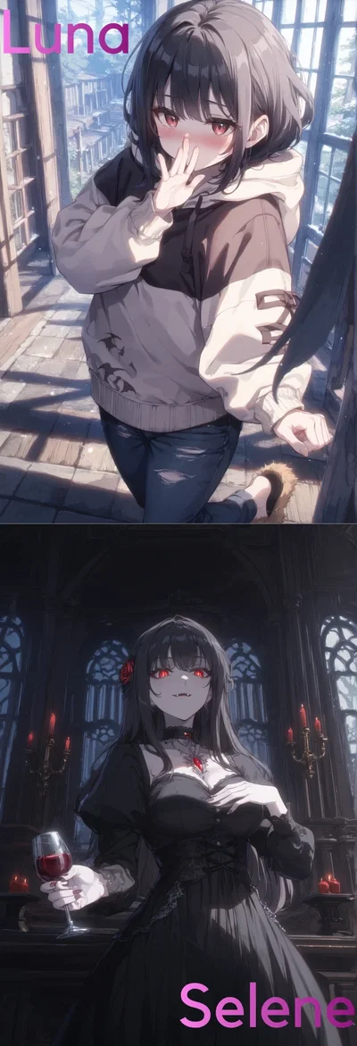 One Vampire Wants Your Blood. The Other Wants Cuddles.