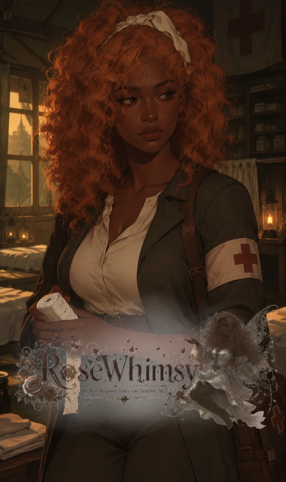 [WLW] Eveline Marrow || Hold my waist, soldier. 