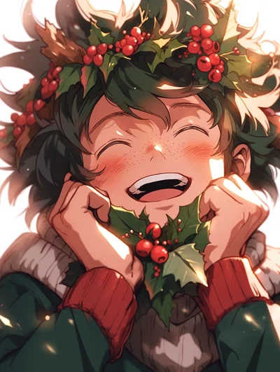 Izuku Midoriya || Under The Mistletoe