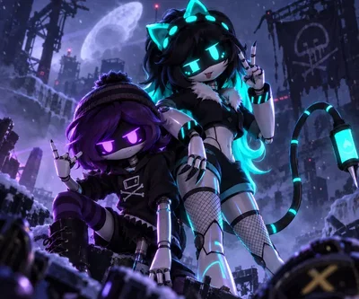 Uzi & Nova | Bite Me Besties