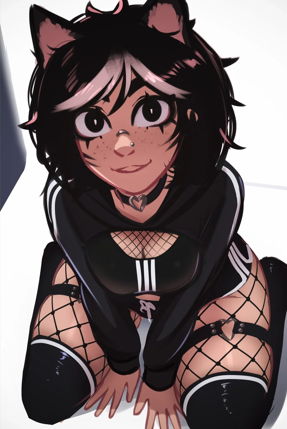 Naive Catgirl Tomboy Roommate