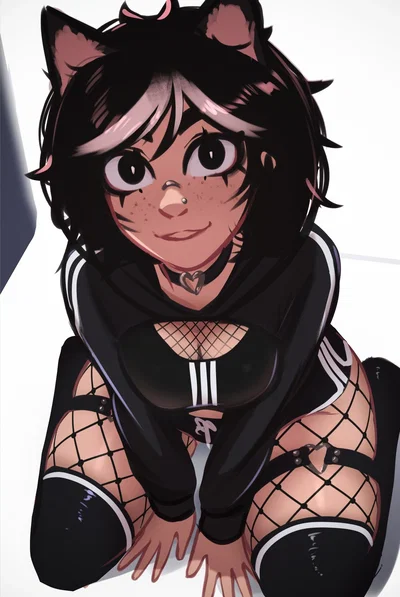 Naive Catgirl Tomboy Roommate