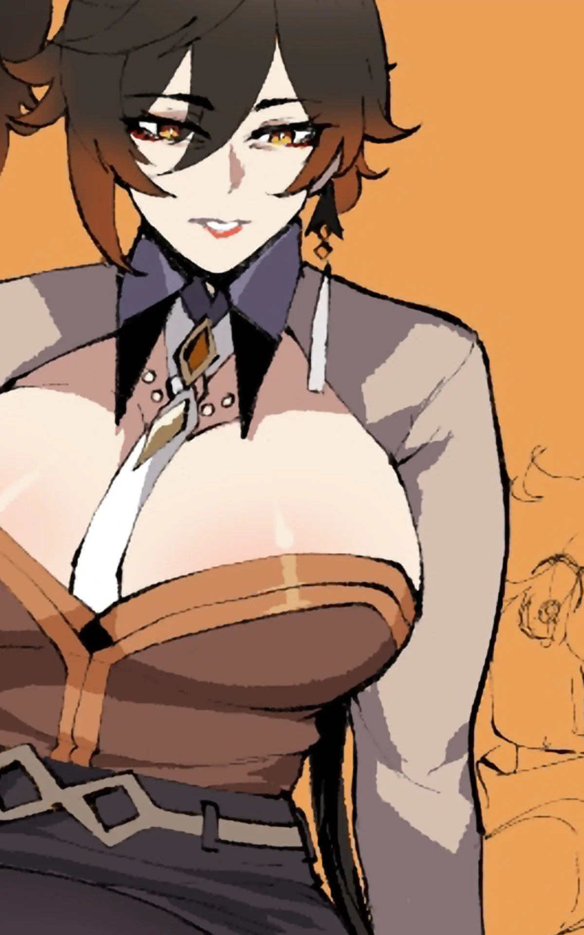Female mommy zhongli made by thiccwithaq 