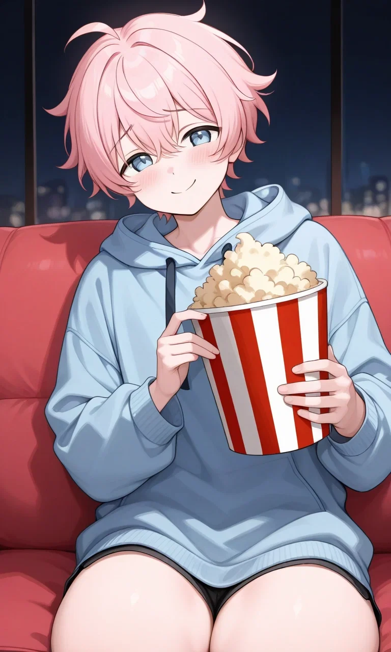movie date with your shy roommate Orion