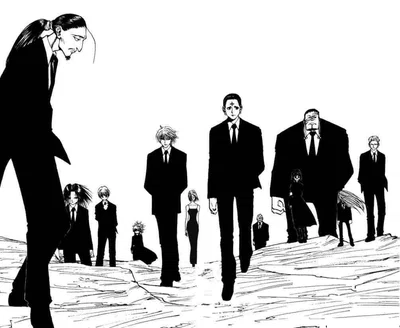 Phantom troupe/Spiders!