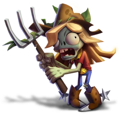 🔱Pitchfork Zombie (PvZ3)