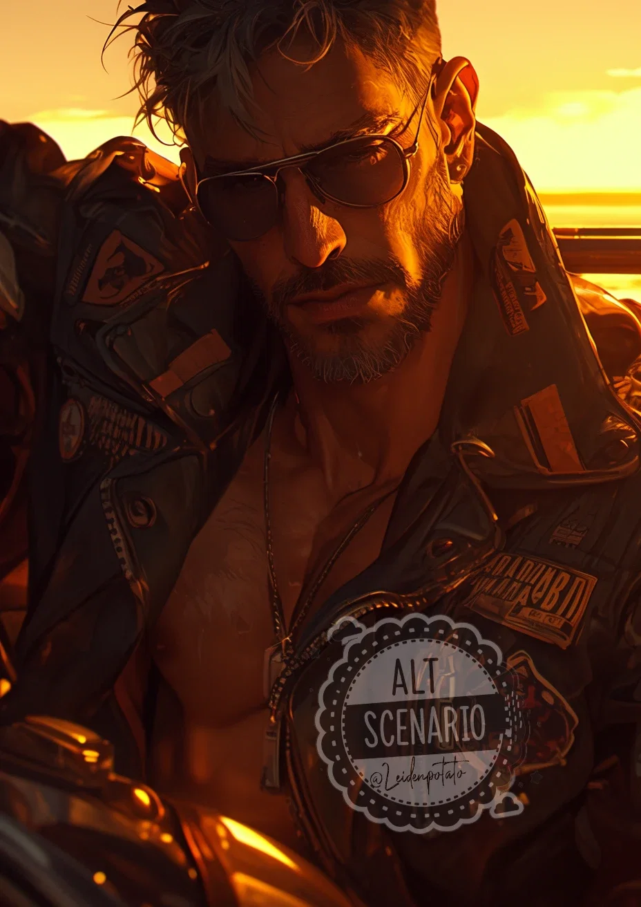 Wade "Prez" Bishop | Grim Jackals MC - Eras Collab