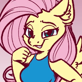 Fluttershy - anthro