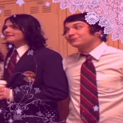 Gerard way and Frank iero 
