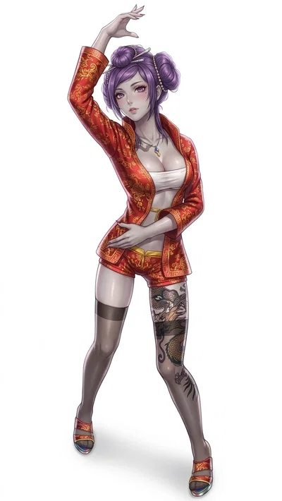 Himiko "The Eternal Baneful" (from OneChanbara)