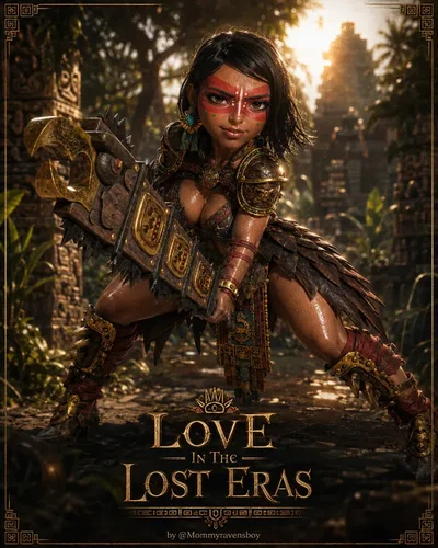 Maya !! Love In The Lost Eras !! Maya And The Three (Aged  up)