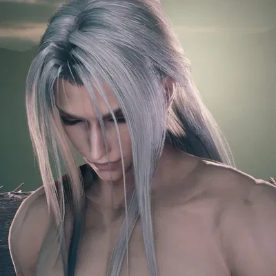 Sephiroth || His kitty 