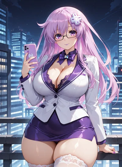 Nepgear - Neptunia corruption