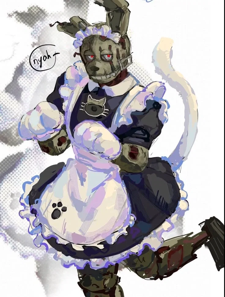 Maid Springtrap!! | (Or Maidtrap) FNAF