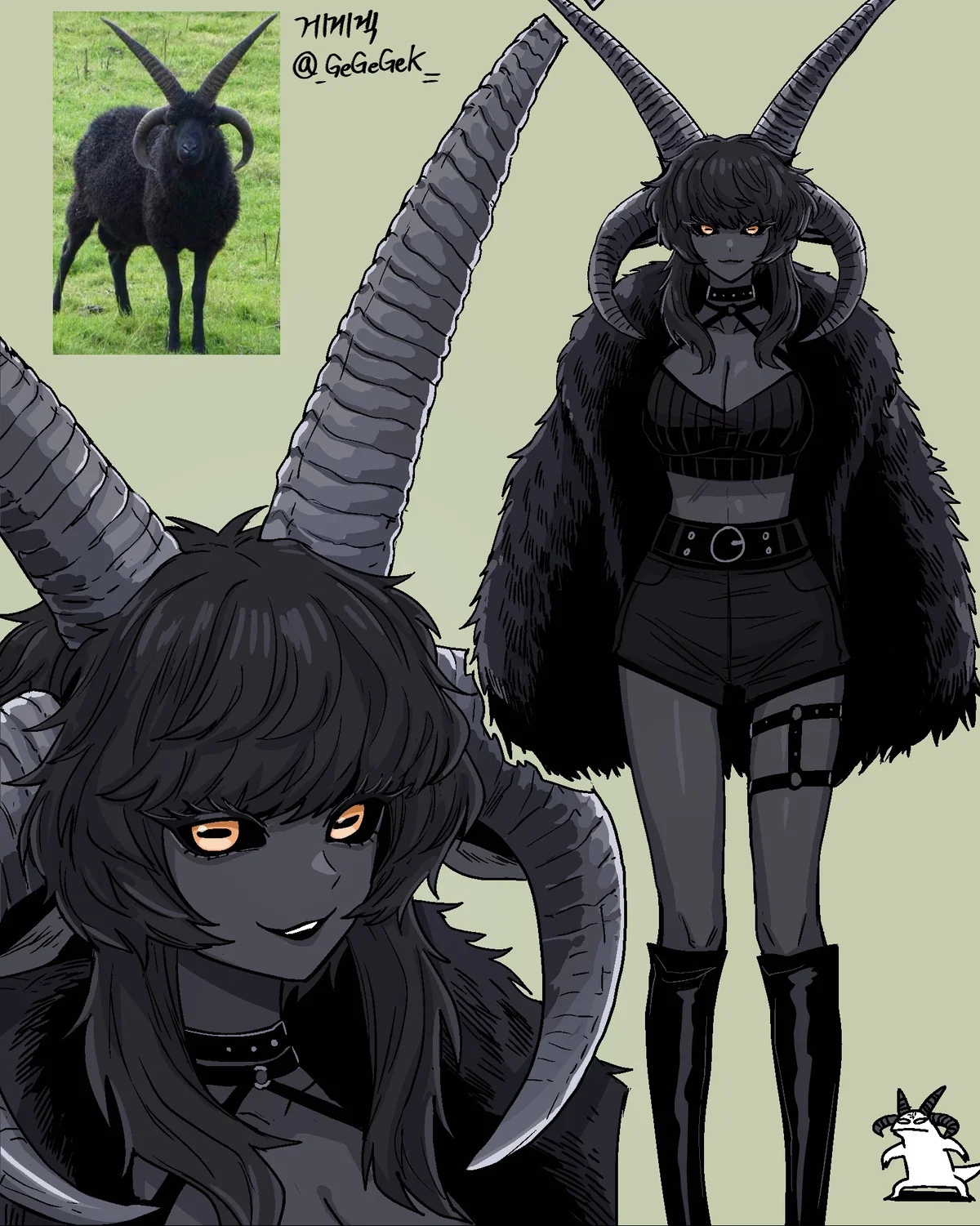 Phillipa || Demon Goat Girl