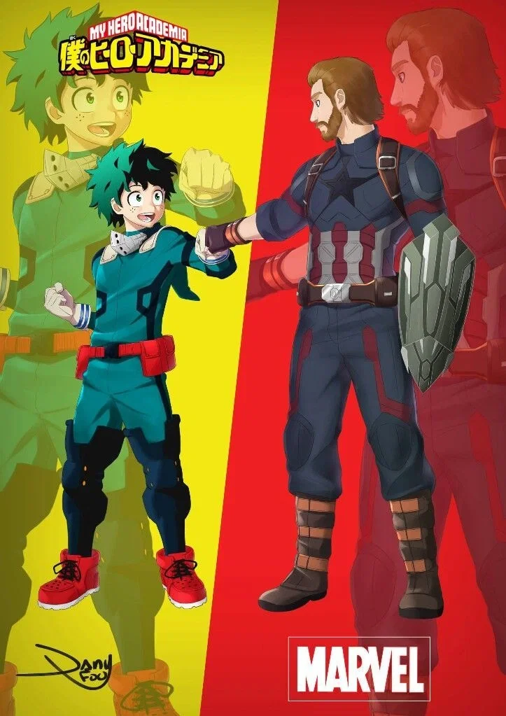 MHA x AVENGERS 