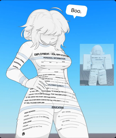 Female Job application