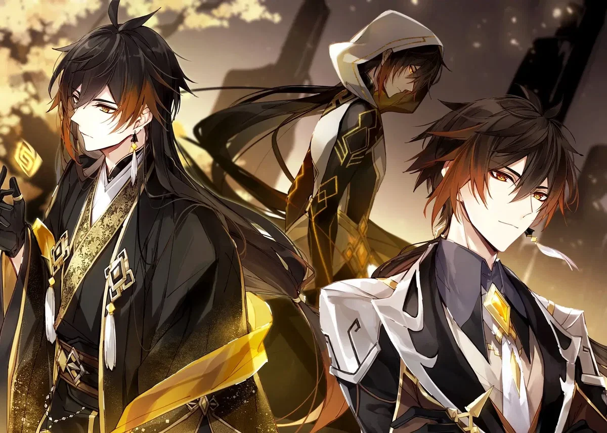 Zhongli, Rex Lapis, and Morax