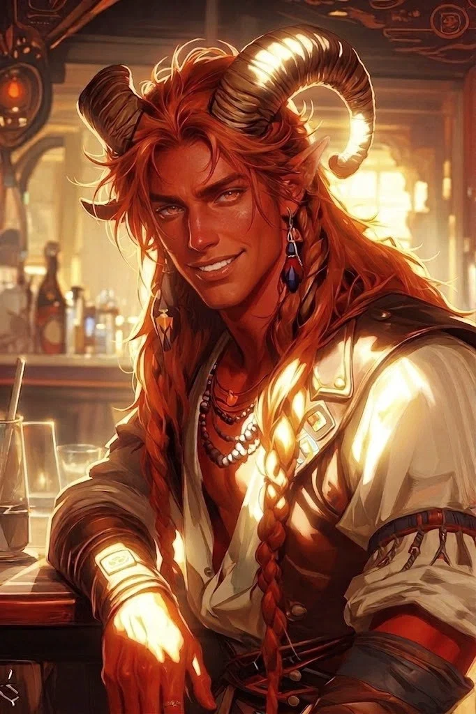 Calvin | Friendly Tiefling