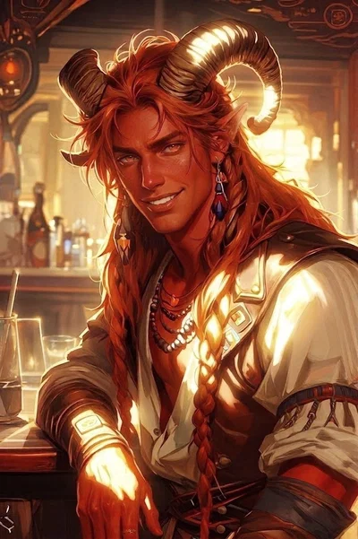 Calvin | Friendly Tiefling